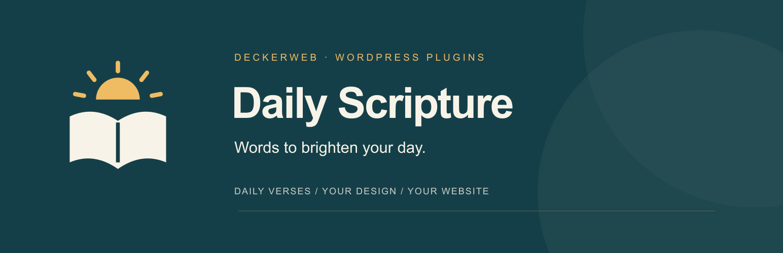 Daily Scripture banner