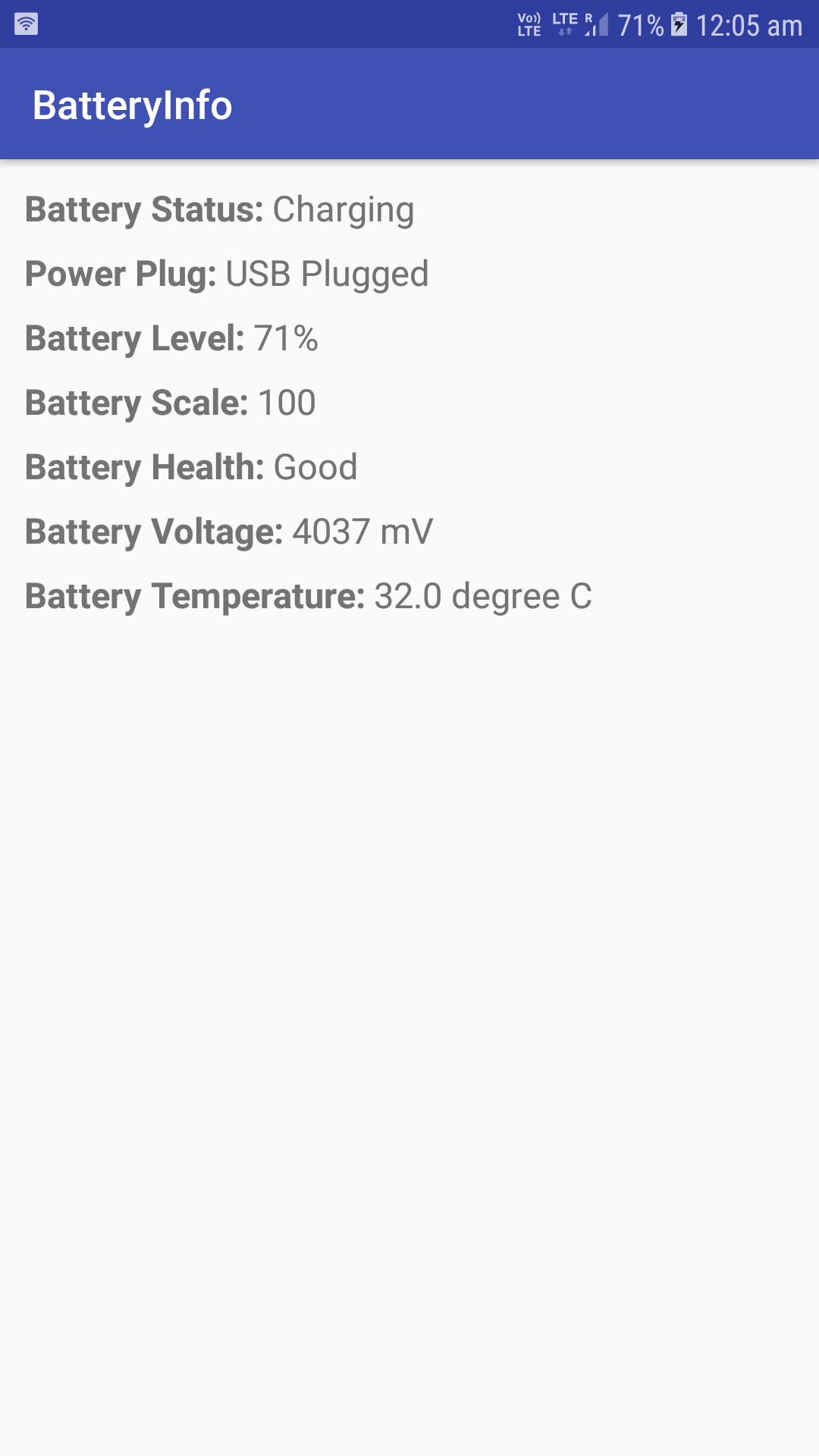 BatteryInfo-demo