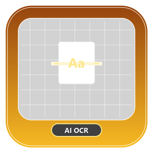 Document OCR & Scanned Image Text Extractor Icon