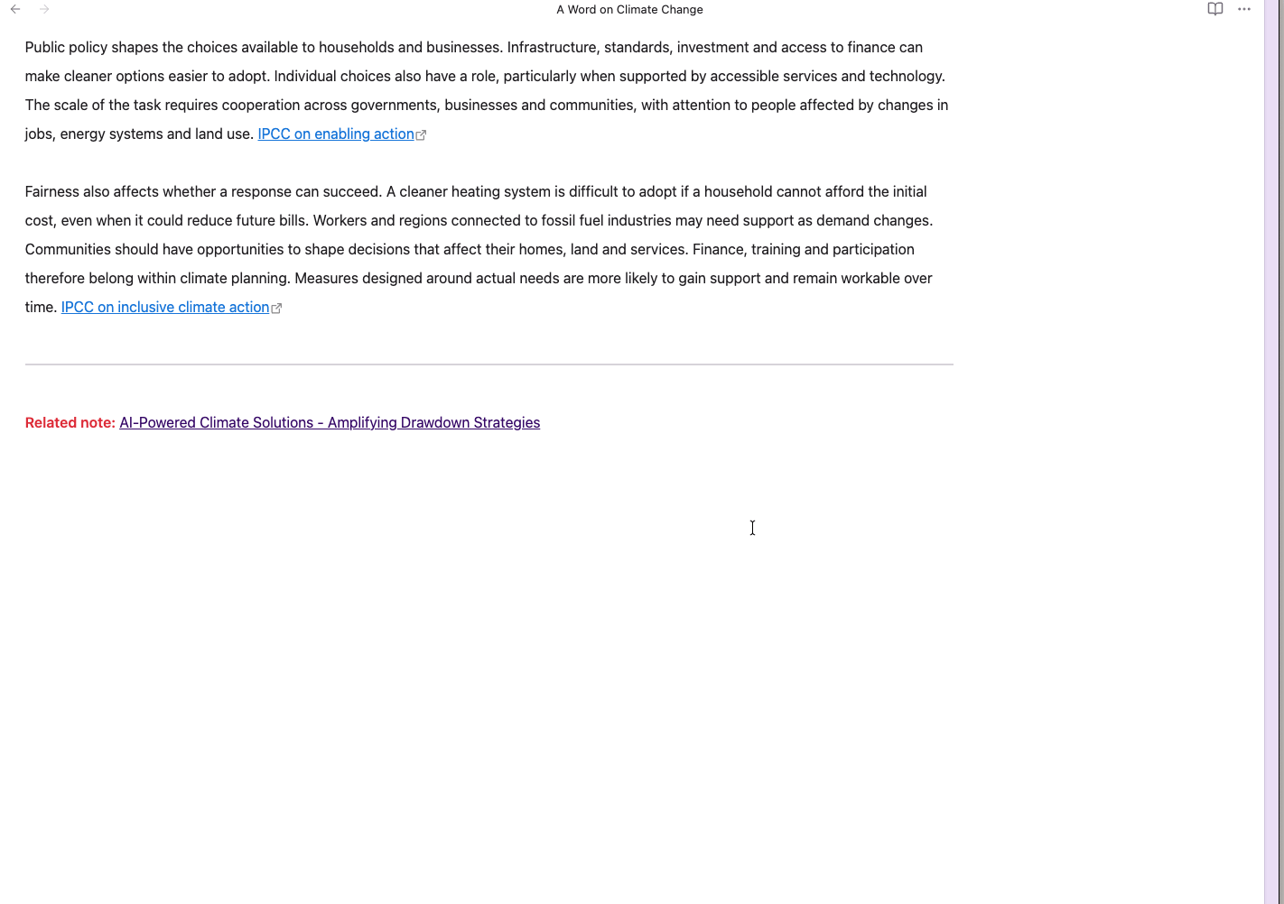 Discussions plugin showing a threaded conversation in an Obsidian note