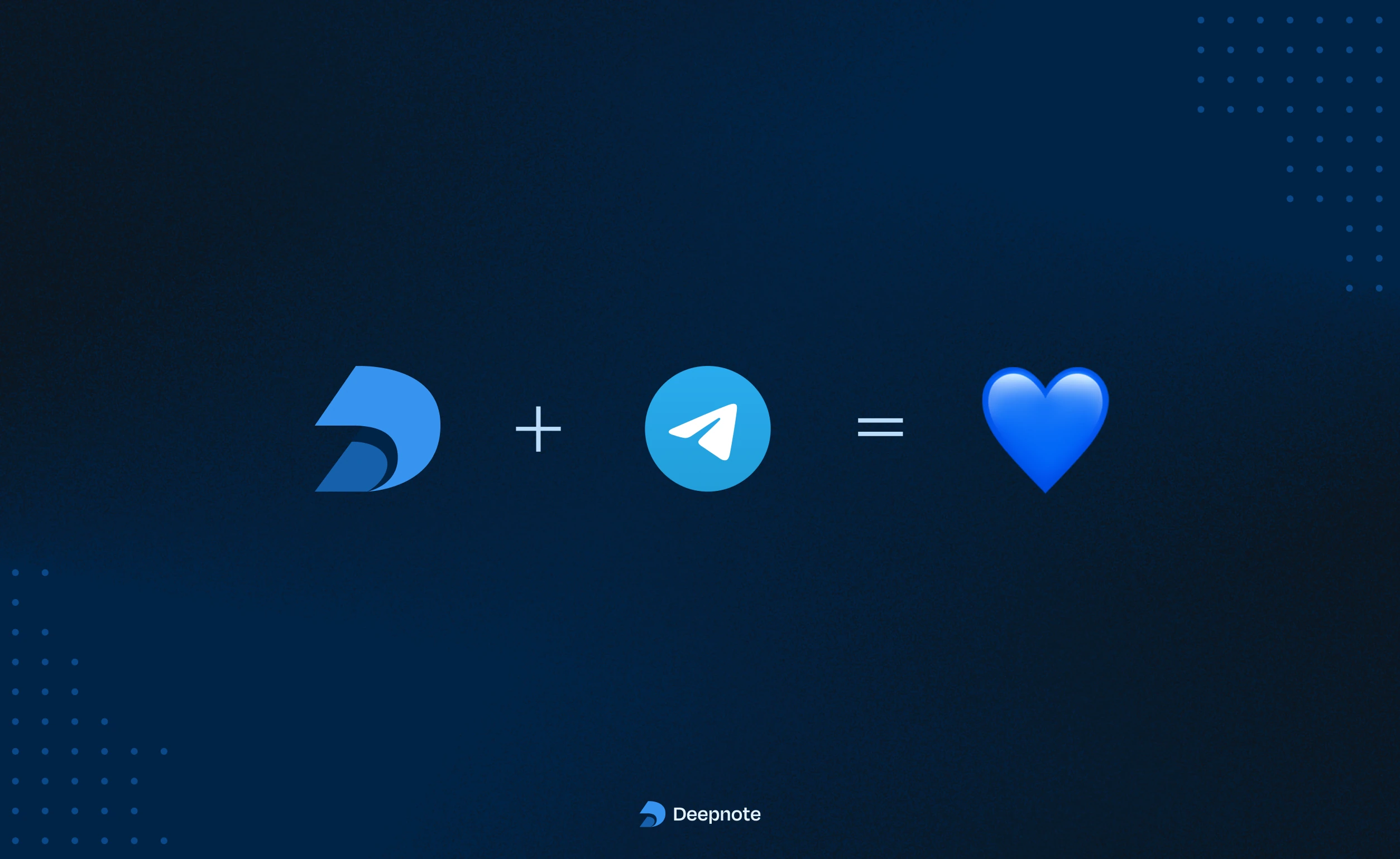 Telegram & Deepnote