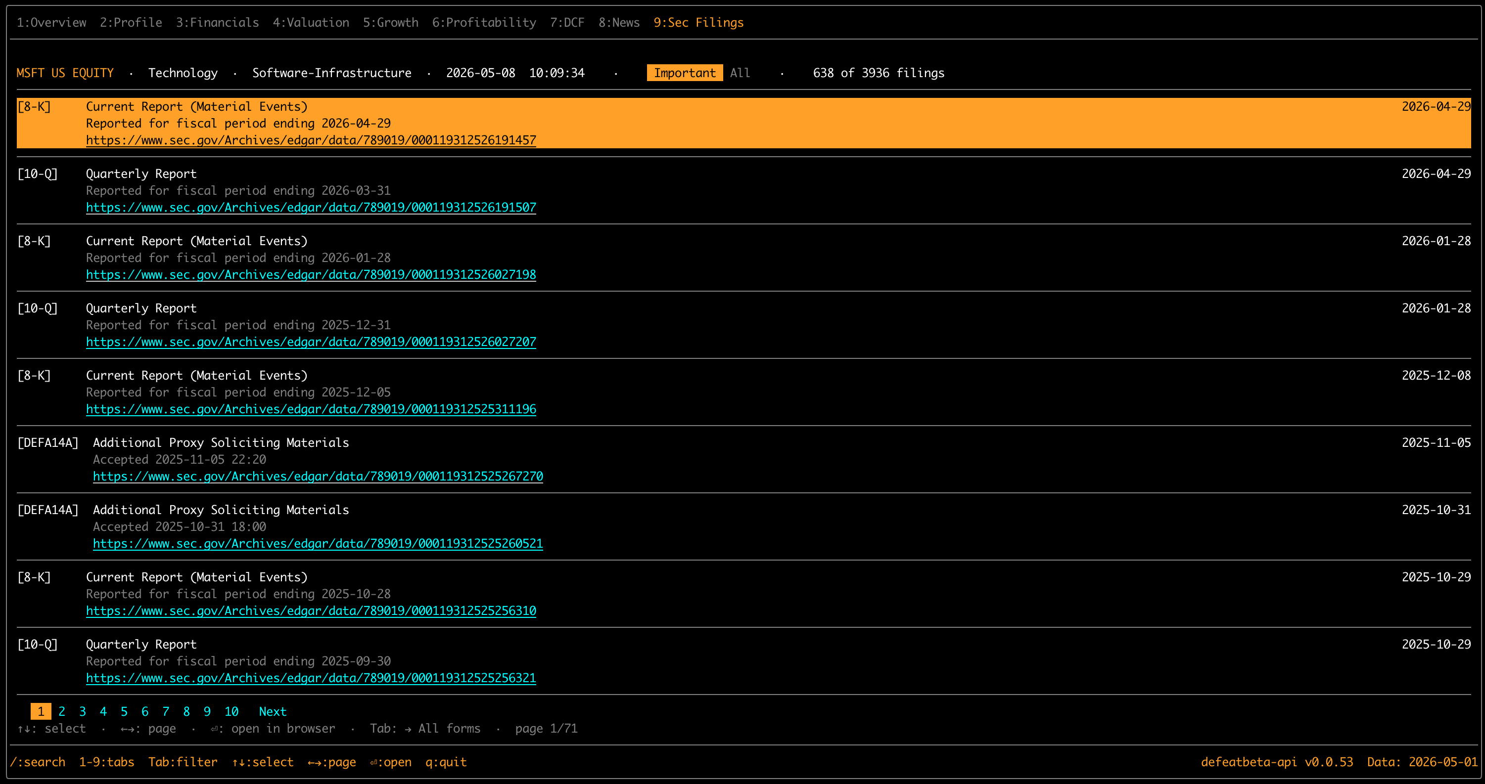 SEC Filings