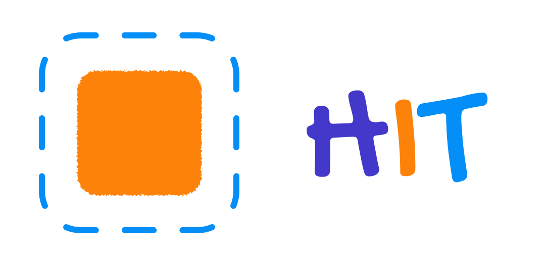 hit — expand touch targets without growing layout