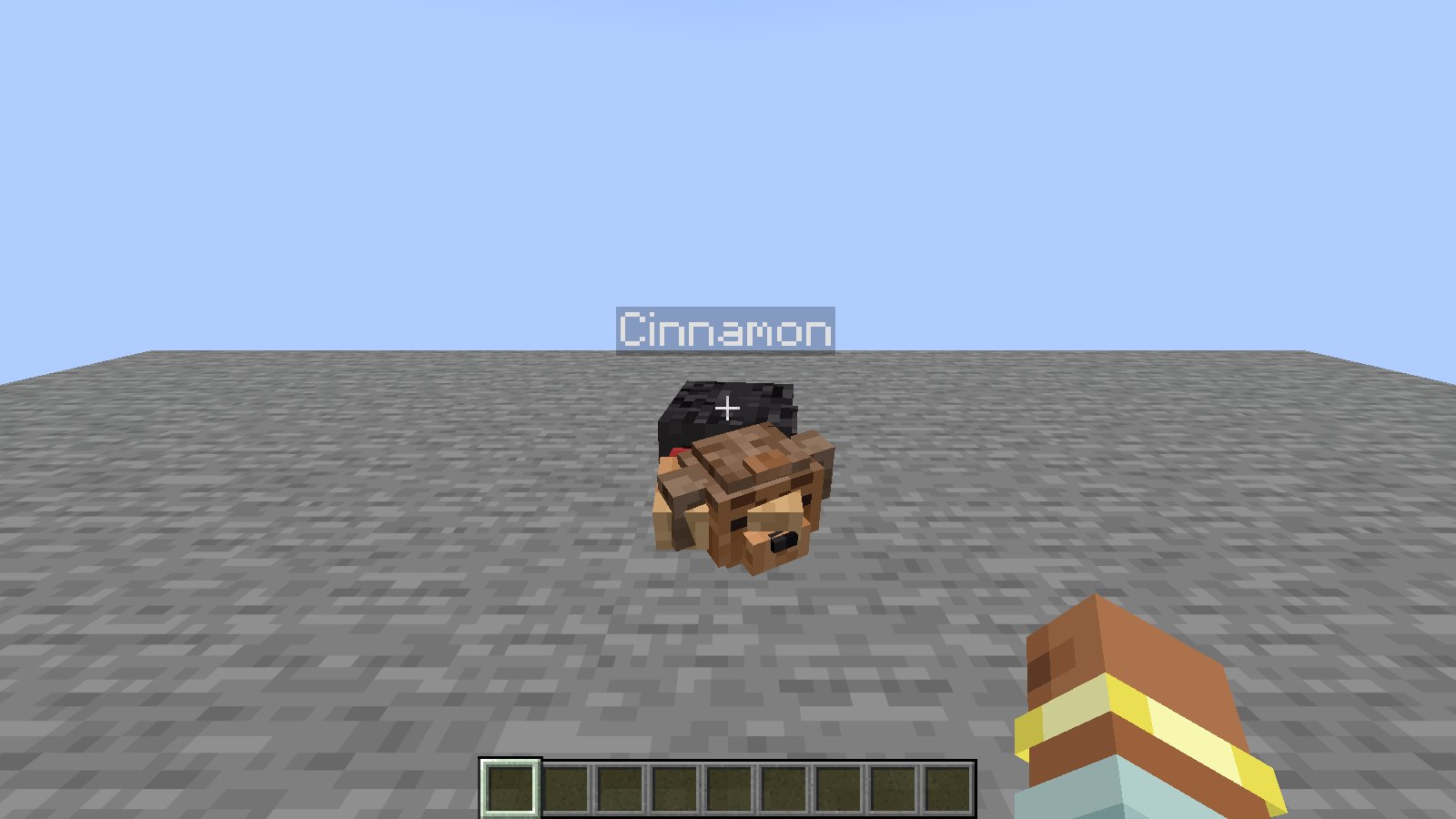 Cinnamon taking a little rest