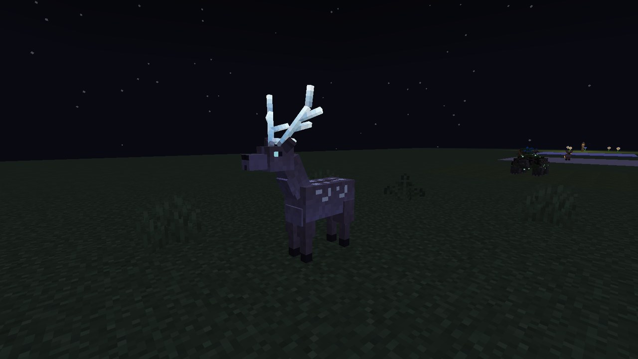 The Lumen Stag by moonlight