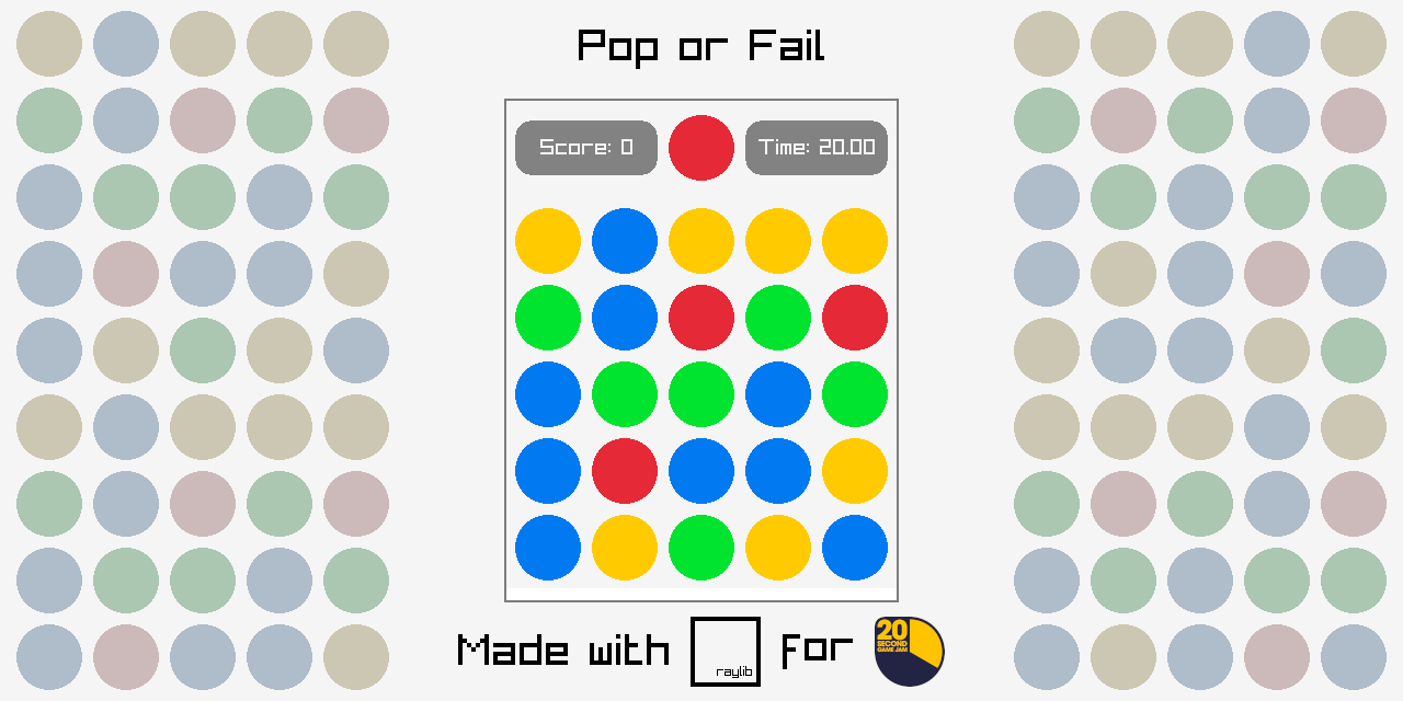 Pop or Fail