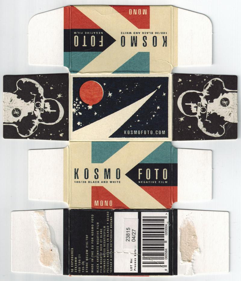 Kosmo Foto Mono film packaging
