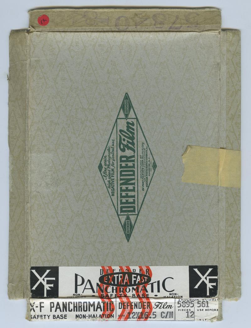 Defender Extra Fast Panchromatic film packaging
