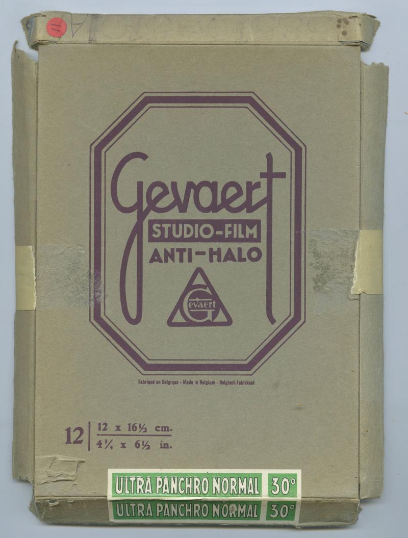 Gevaert Ultra Panchro Normal film packaging