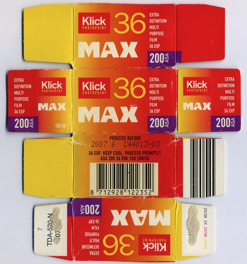 Klick Max Extra Definition Multi Purpose Film film packaging