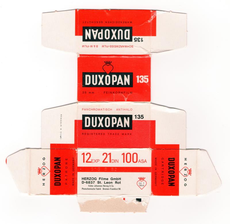 Herzog Duxopan film packaging