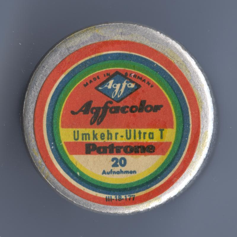 Agfa Agfacolor Umkehr-Ultra T Slide UT16 film packaging