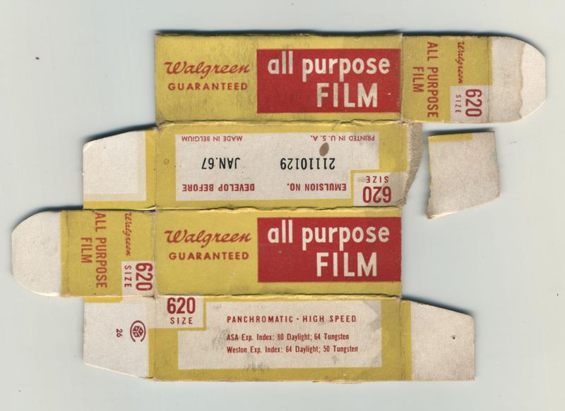Walgreen All Purpose Film film packaging