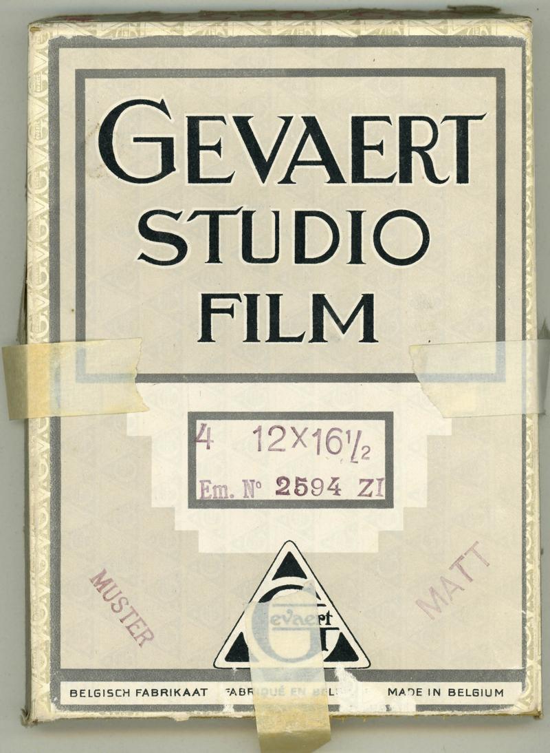 Gevaert Studio Film film packaging