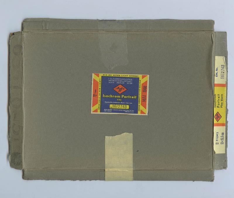 Agfa Isochrom Portrait film packaging