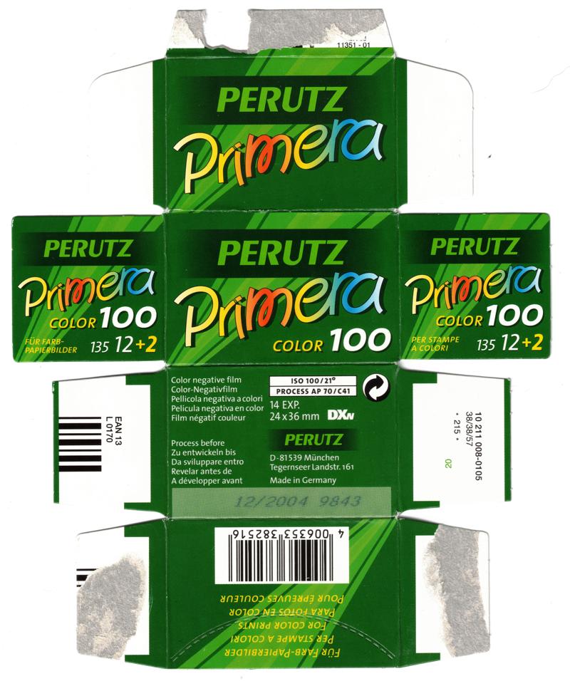 Perutz Primera film packaging