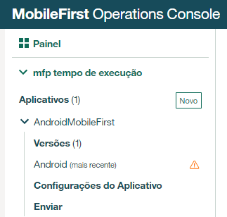Register App Operations Console