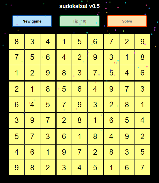 Sudoku Finish