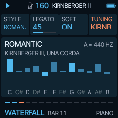 PIANO: style and tuning
