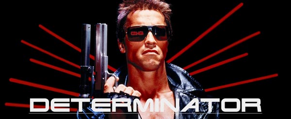 Arnold Schwarzenegger might say "Come with me if you want to experiment" if he played The Determinator instead of The Terminator.