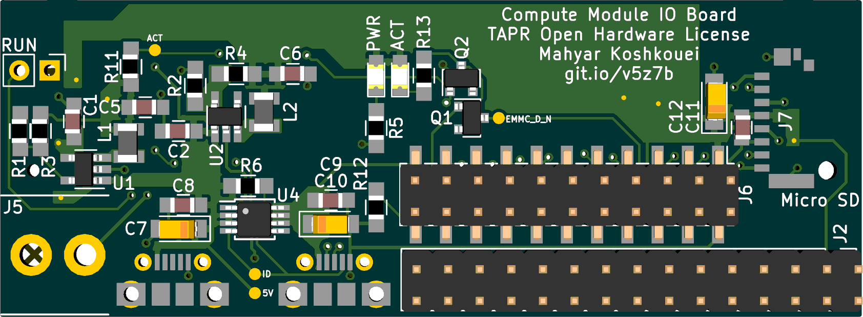 Cmio, from the project README