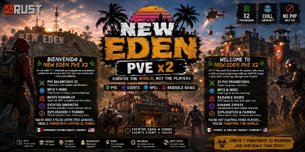 New Eden PvE x2 | Events | Raidable Bases image
