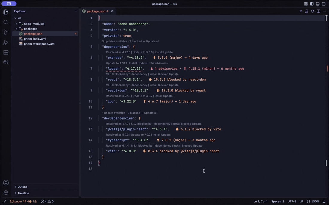 Workspace Catalogs