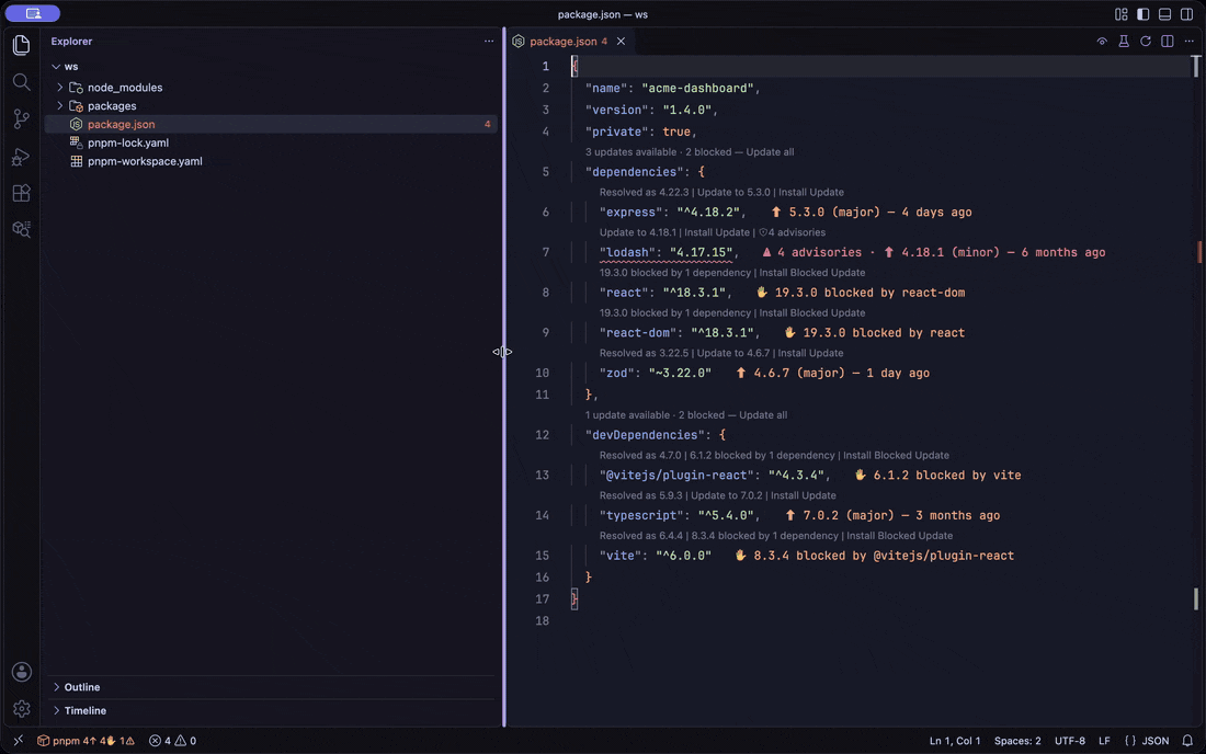 Sidebar Dashboard