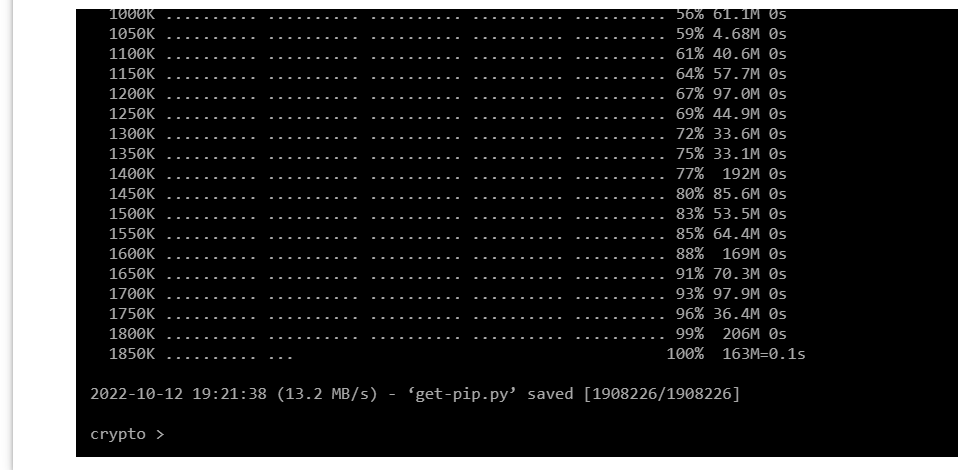 Bootstrap pypa io get pip py