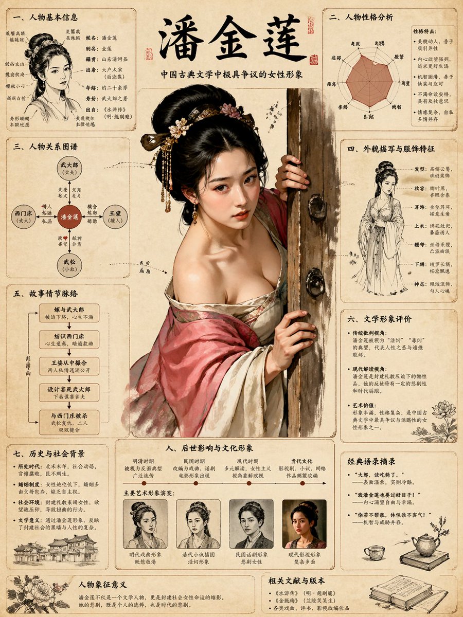 绘制金瓶梅知识图谱 sample 1