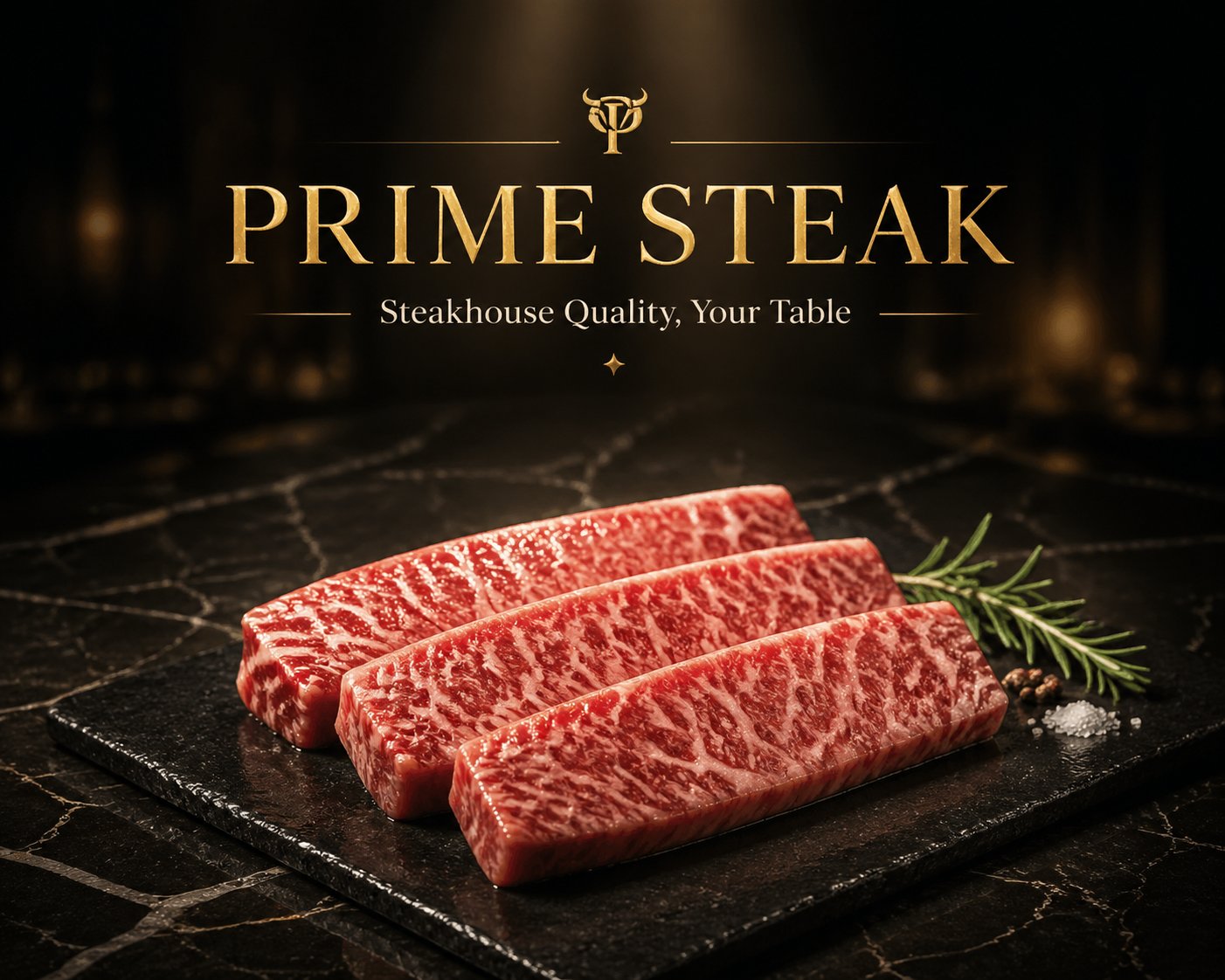 高端肉类海鲜品牌英雄图 sample 1