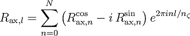 magnetic axis R via DFT