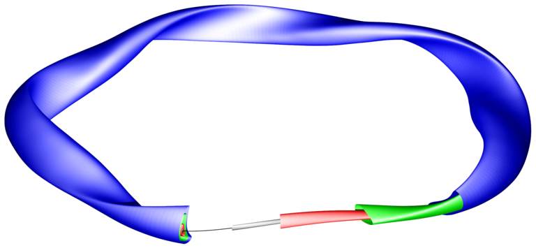 flux surfaces and magnetic axis of W7-X