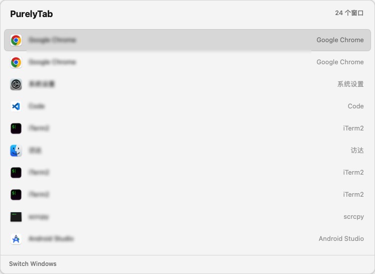 PurelyTab screenshot 1