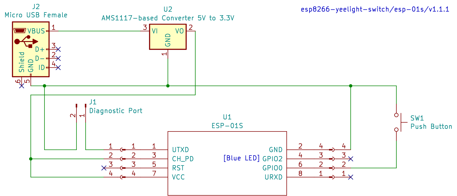 esp-01s schematic