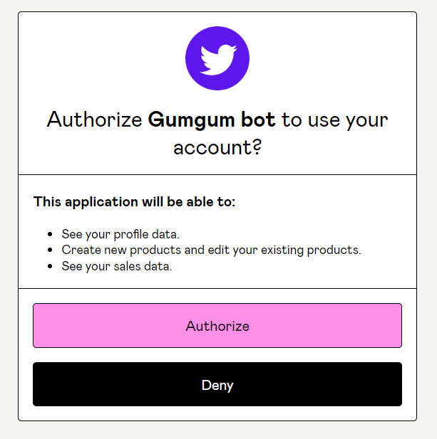 Gumroad Auth