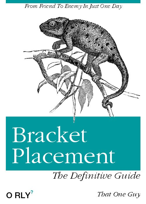 bracket-placement