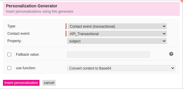 Image of selecting subject