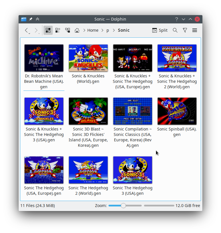 Sega Mega Drive ROM images