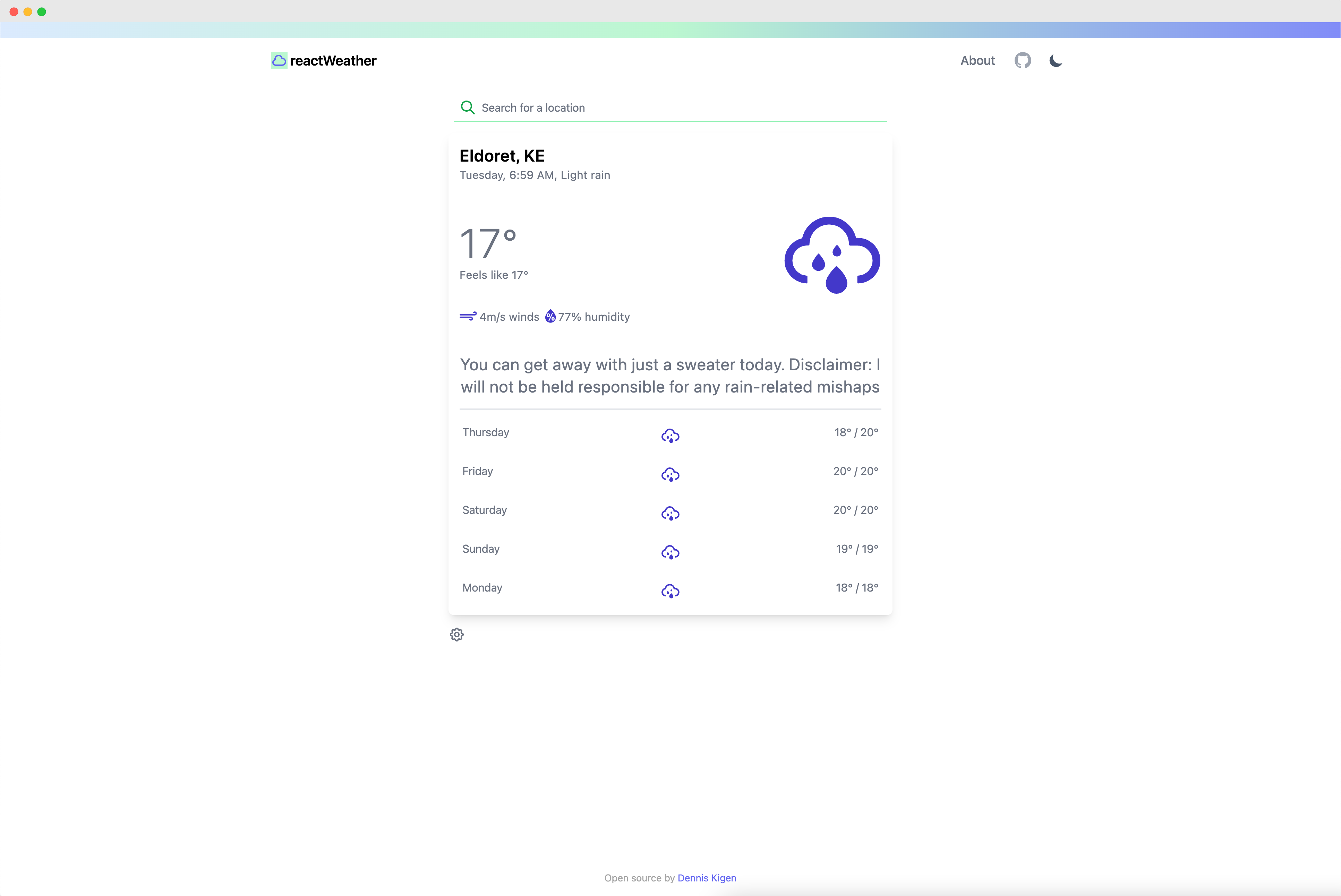 react-weather