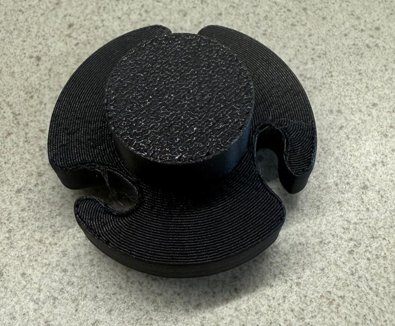 Smaller overhang example with clean surface