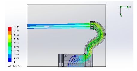 Uniform cooling concept used to reduce single-layer warping