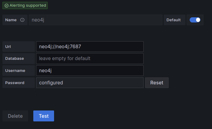 DataSource Config Editor