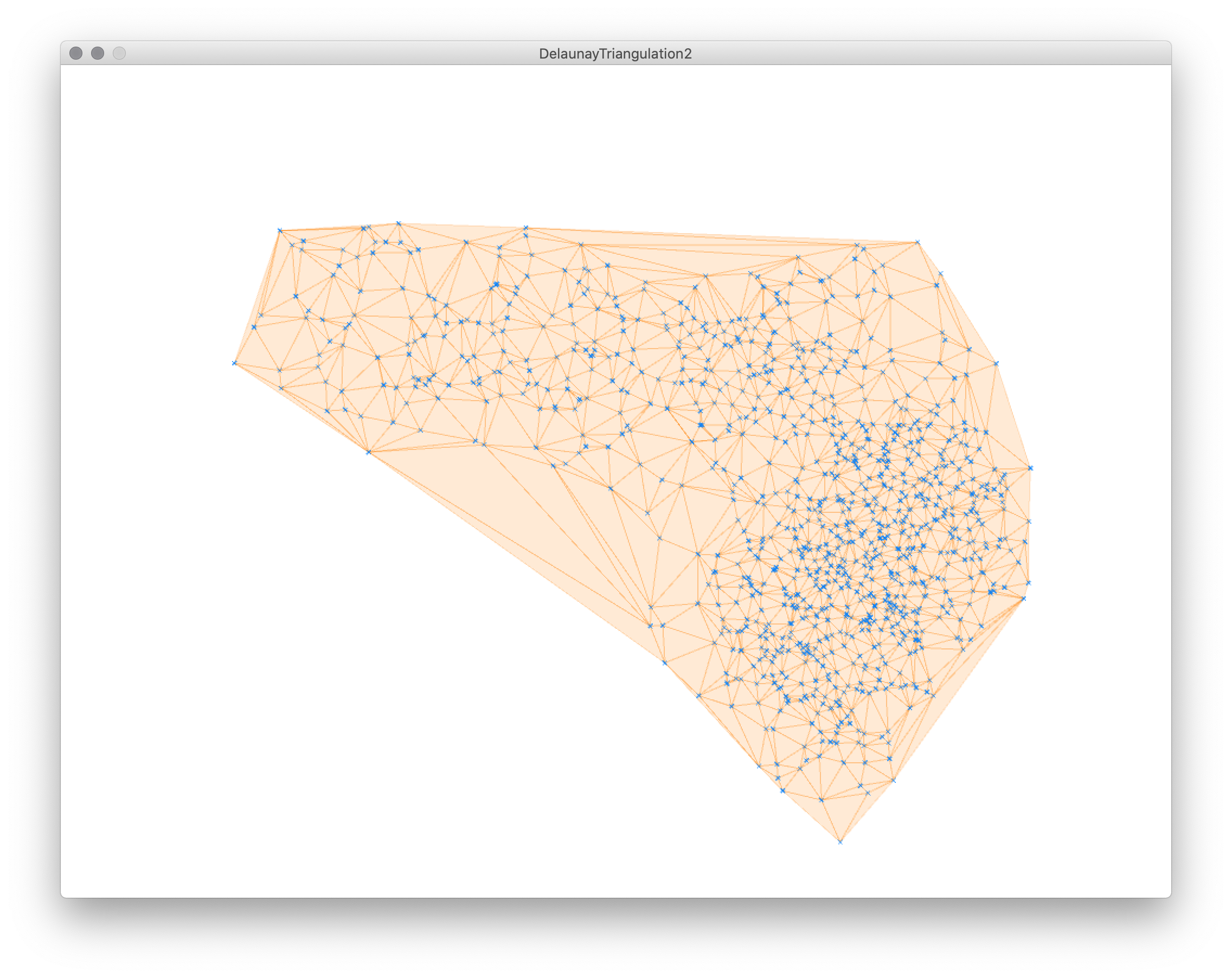 DelaunayTriangulation2