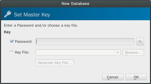 keepassx 02_new_database