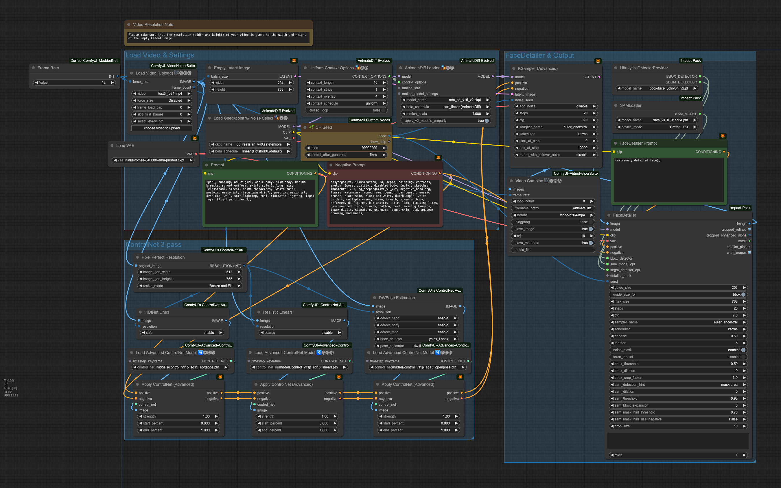 AnimateDiff_vid2vid_3passCN_FaceDetailer