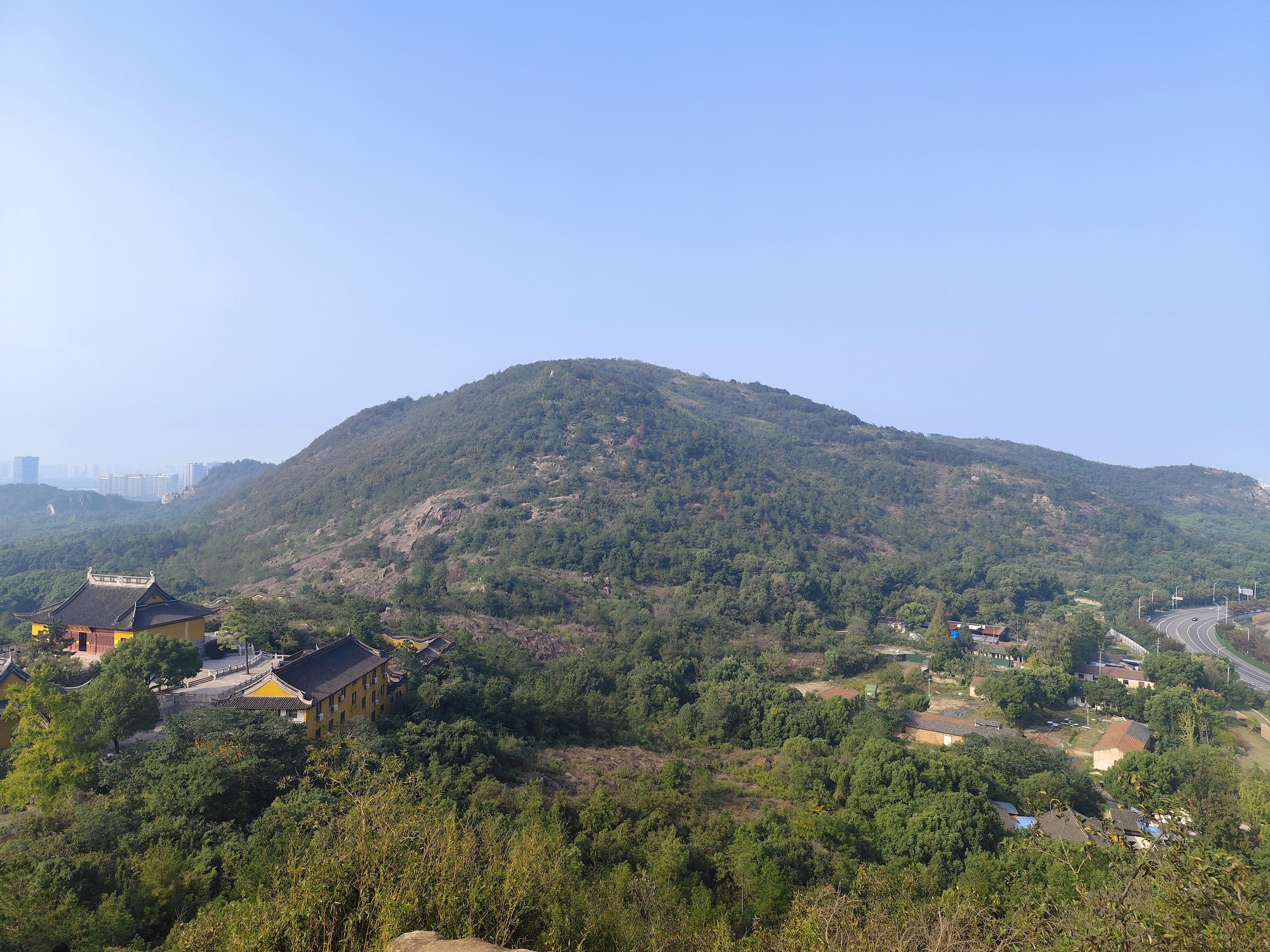 山顶景色
