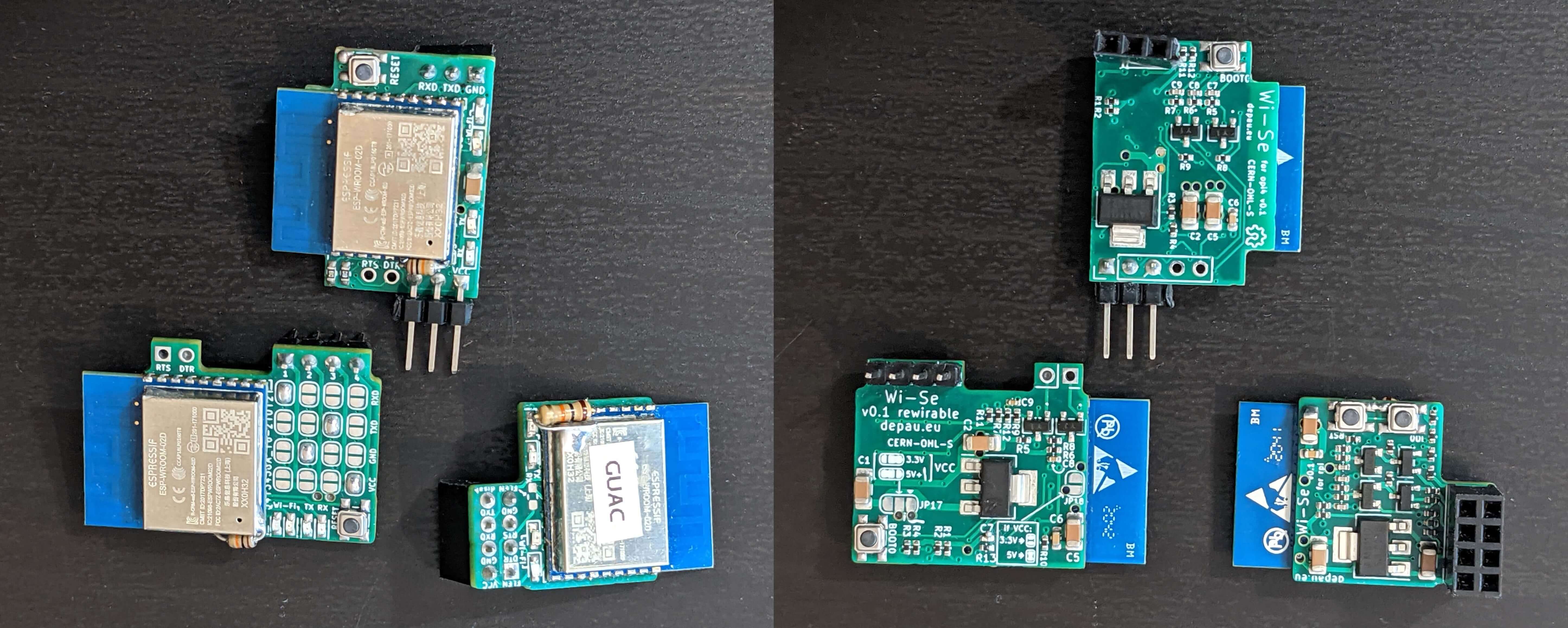 Wi-Se ESP8266 - Raspberry Pi style header version, from the project README