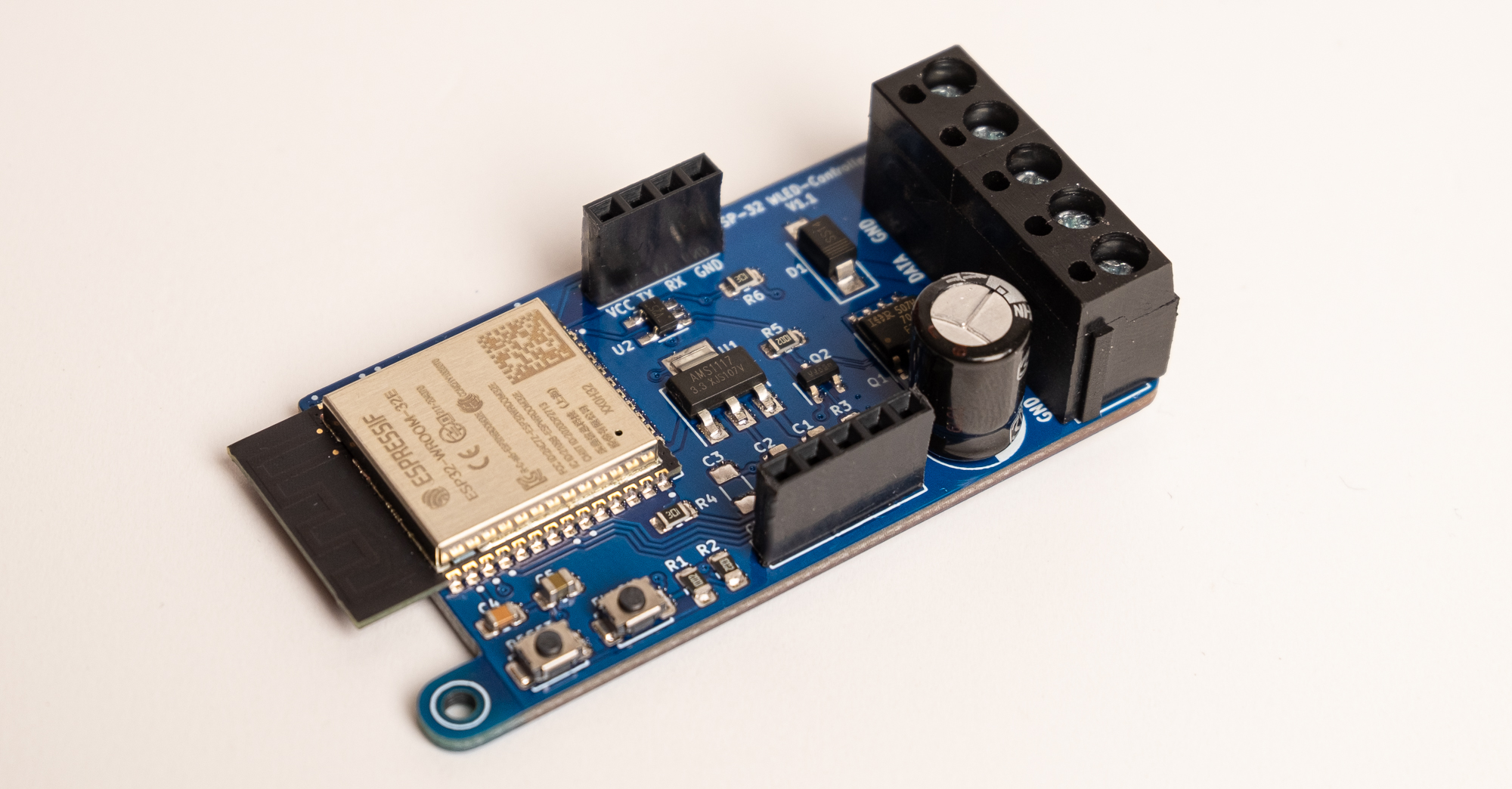 ESP-32 WLED-Controller, from the project README