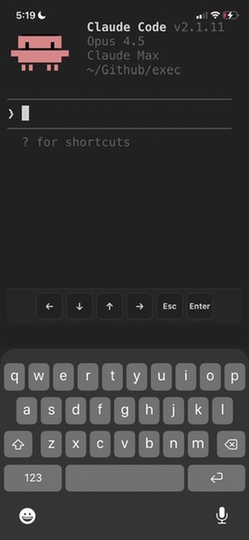 Claude Anywhere on iPhone